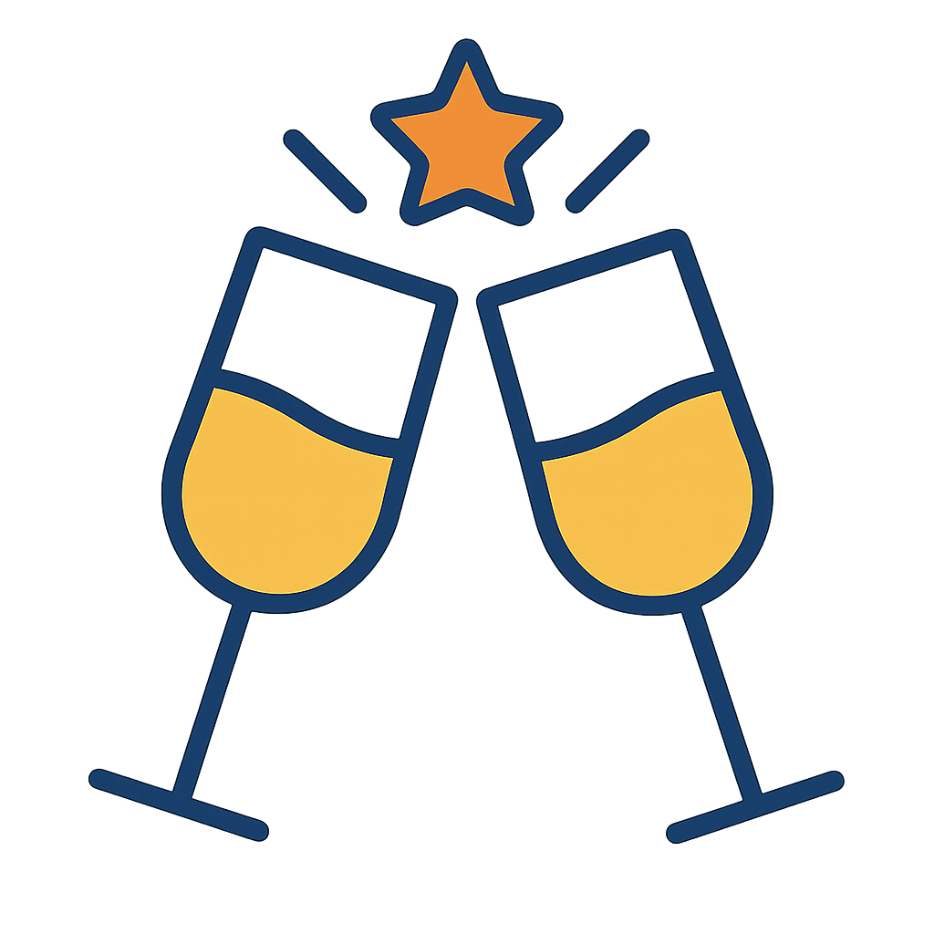 Termina el año. Celebramos todos juntos