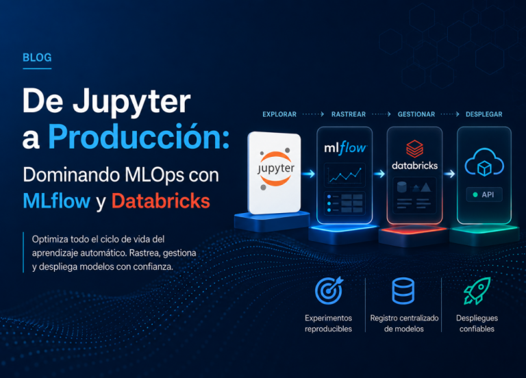 De Jupyter a Producción: Dominando MLOps con MLflow y Databricks